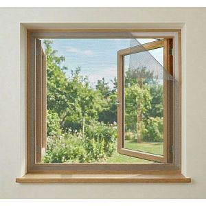 Pack 5 mallas mosquiteras para ventana 130x150 cm - recortable a medida