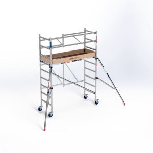 Andamio plegable Xtrem 75x190 3,65 m at barras, rodapié  y estabilizadores