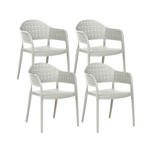 Conjunto de 4 sillas narino verde claro