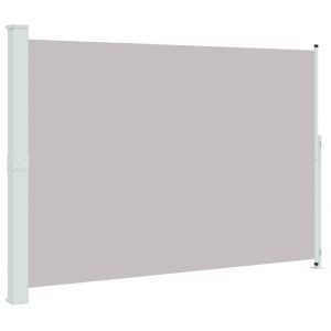 vidaXL toldo lateral retráctil para patio gris 200x300 cm