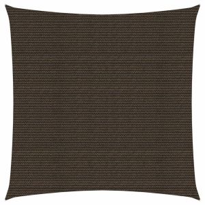 Vela de sombra 160 g/m² marrón 7 x 7
