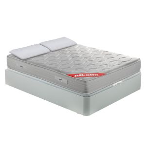 Colchón 160x200,canapé y almohada pikolin hr blanco montaje incl