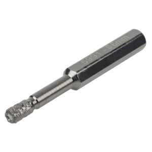 Wolfcraft 5991000 - 1 broca de diamante vást. Hexagonal, ø 6 mm