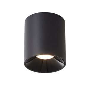 Nettlfe lámpara de techo LED negro 5.5x5.5