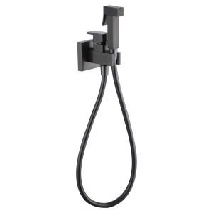 Grifo empotrado de bidé irlanda black gun metal