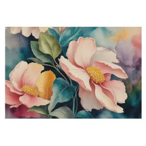 Papel pintado tejido no tejido 250x250 elegancia floral tulup