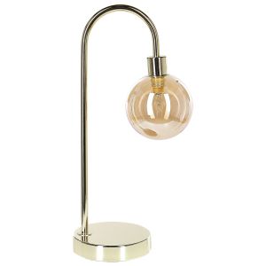 Lámpara de mesa ramis metal dorado