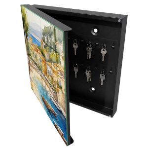 Armario para llaves decorativo 30x30x5, apertura izquierda tulup