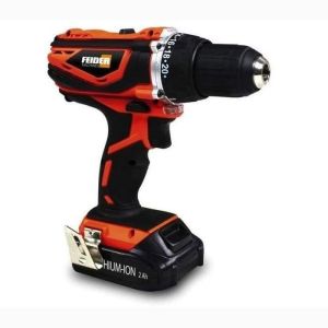 Taladro/destornillador inalámbrico feider fpv20v2b2b-a - 20v - 38 nm