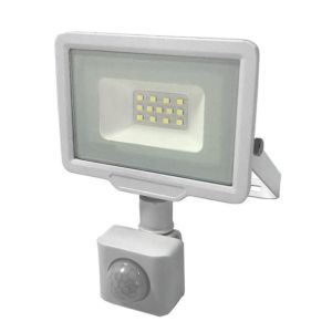 Proyector LED blanco 10w ip65 con sensor de movimiento - blanco n