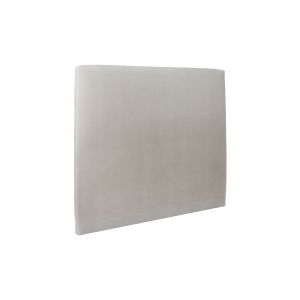 Cabecero tapizado 180 cm - tela de terciopelo gris claro - gris claro
