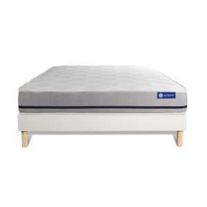 Pack colchón actilatex soft 140x190cm + somier multiláminas, látex y espuma