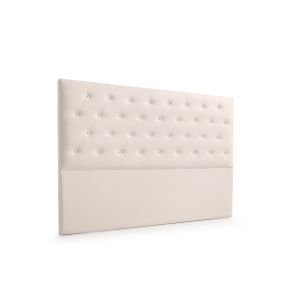 Cabecero tapizado ferrara polipiel 100x120x8 cm - moonia