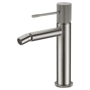 Imex - grifo monomando bidé níquel serie line