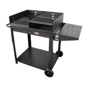 Barbacoa de exterior santillana con parrilla para carbón