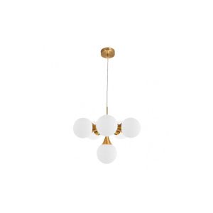 Suspensión - gold frey - fab 142896029 - amarillo - e14 - adulto