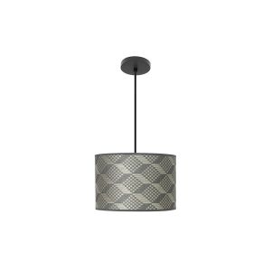 CoLGante moda 1xE27 negro/tetris gris regx30x30cm