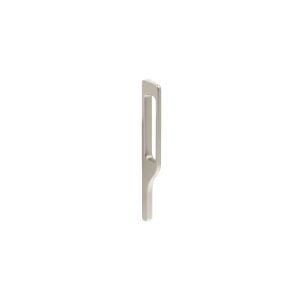 Tirador para mueble 769 en zamac dist entre ejes 128mm platino lote de 25