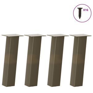 Juego de 4 prácticas patas para mesa de centro