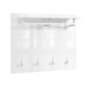 Sobuy perchero de pared blanco 100x70 cm 30 kg