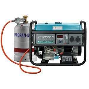 Generador híbrido gasolina y gas Könner & Söhnen KS 5000E G 4500W
