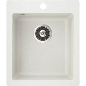 Fregadero - cuadrado sin escurridor blanco - 425 x 500 mm
