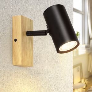 Nettlife plafon  de techo negro gu10 12.5x16.5