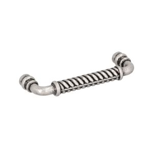 Tirador para mueble 825 en zamac dist entre ejes 96mm brillante lote de 25