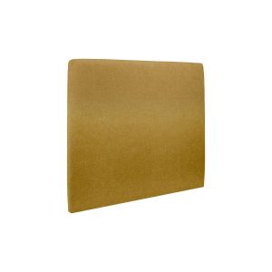 Cabecero tapizado 180 cm - tela natté amarillo - amarillo