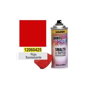 Spray pintura rojo fluorescente 400 ml.