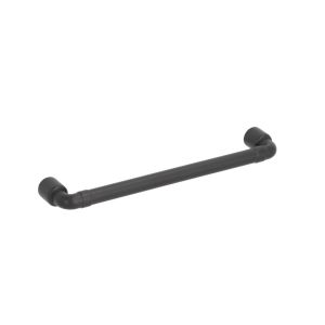 Tirador para mueble 785 en zamac dist entre ejes 160 mm negro lote de 6