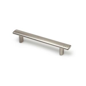 Tirador para mueble rei 596g | cc 96 mm | níquel satinado | zamak
