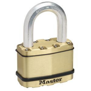 Cerradura - master lock - m15beurdlf - 64mm - acabado bronce - laminada