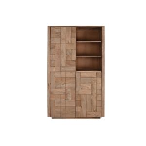Estantería de madera de mango 110x45x180cm