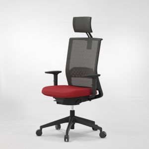 Actiu stay silla de oficina rossonero - con cabezal