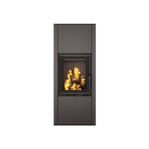 Estufa-chimenea de leña - vatra l negro 40x50 eco