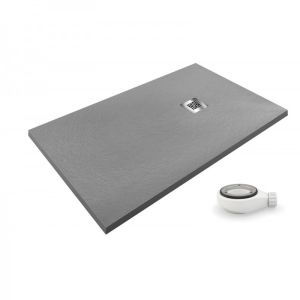 Plato de ducha airstone gris ral 7037 70x90