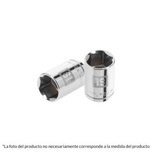 Llave vaso hexagonal, cuadro 1/2" - 20 mm