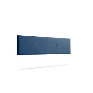 Cabecero tapizado alma polipiel 210x50x5 cm - moonia
