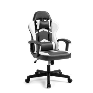 Silla gaming reclinable 116-125 cm raptor negro - blanco