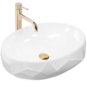 Rea lavabo sobre encimera maya, 60x39x15 cm