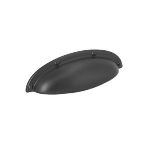 Tirador para mueble en zamac 5230 dist entre ejes 64mm negro lote 25