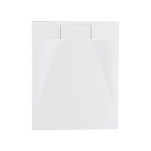 Plato de ducha azzurro 80 x 100 x 3 cm blanco