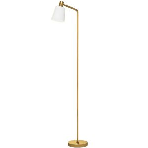 Lámpara de pie 45x21x148 cm acero, plástico bicolor Homcom
