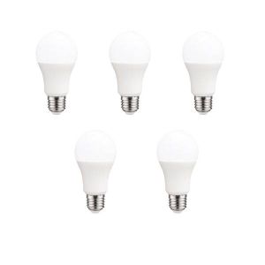 Pack 5 bombillas a2bc LED a60 10w E27 luz cálida 3000k