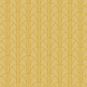 Papel pintado geométrico amarillo mostaza 60cm por 300cm