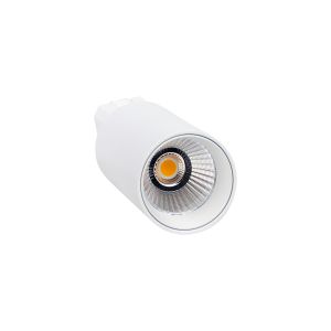 Proyector LED de carril twin medium 20w 1500lm 4000k blanco 30000h secom