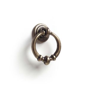 Tirador para mueble rei 3009 | 34x42x15 mm | cuero viejo | zamak