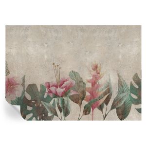 Papel pintado para paredes flora sutil 208x146 tulup