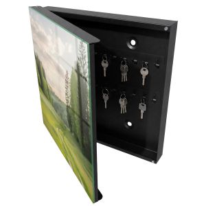 Armario para llaves decorativo 30x30x5, apertura izquierda tulup